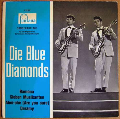 Cover Die Blue Diamonds* - Ramona (7, EP) Schallplatten Ankauf