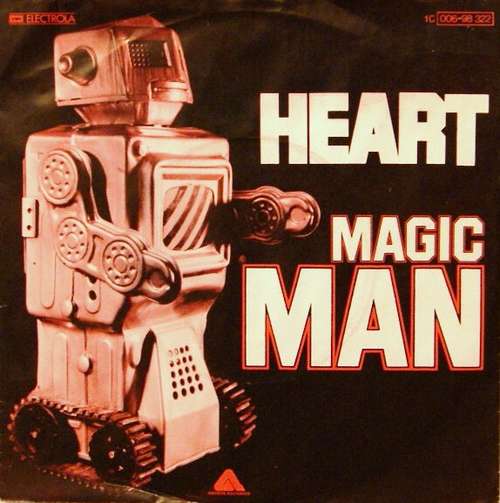Cover Heart - Magic Man (7, Single, Whi) Schallplatten Ankauf