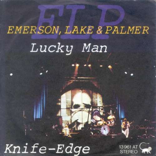 Cover Emerson, Lake & Palmer - Lucky Man / Knife-Edge (7, Single, RE) Schallplatten Ankauf