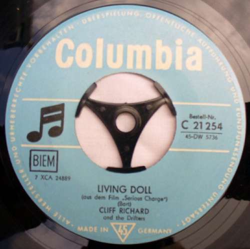Bild Cliff Richard - Living Doll (7, Single, Mono) Schallplatten Ankauf