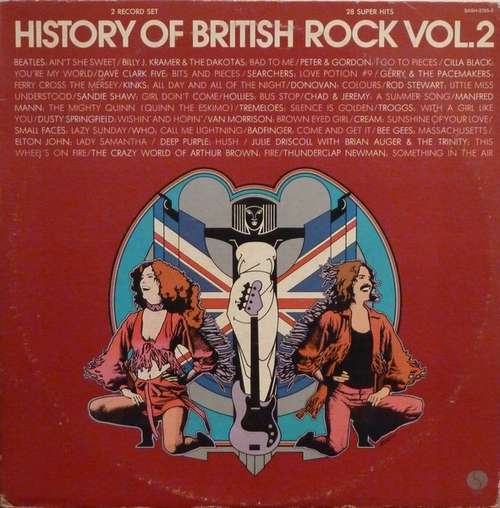 Cover Various - History Of British Rock Vol. 2 (2xLP, Comp, Gat) Schallplatten Ankauf