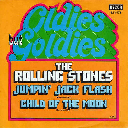 Cover The Rolling Stones - Jumpin' Jack Flash / Child Of The Moon (7, Single, RE) Schallplatten Ankauf