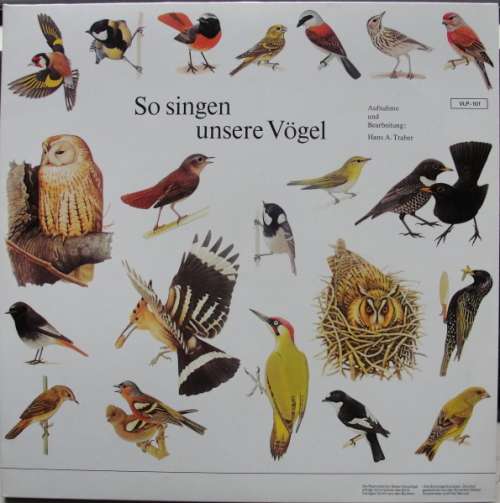 Cover Hans A. Traber - So Singen Unsere Vögel (2xLP, Comp, RP) Schallplatten Ankauf
