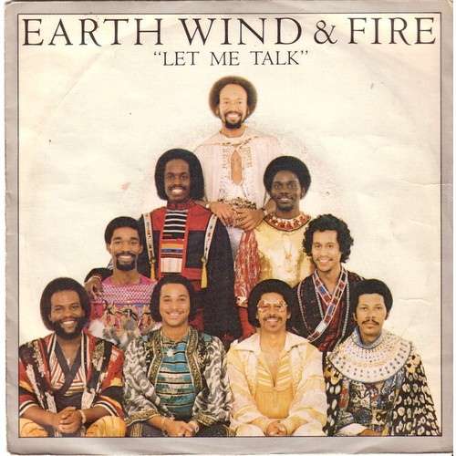 Cover Earth, Wind & Fire - Let Me Talk (7, Single) Schallplatten Ankauf