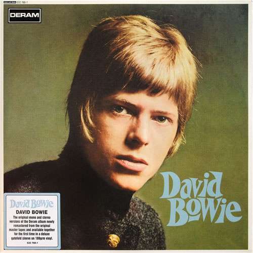 Cover David Bowie - David Bowie (LP, Album, Mono, RE + LP, Album, RE + RM, Gat) Schallplatten Ankauf