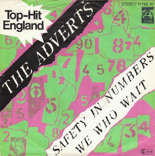 Cover Adverts, The - Safety In Numbers / We Who Wait (7, Single) Schallplatten Ankauf
