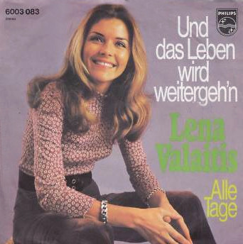 Cover Lena Valaitis - Und Das Leben Wird Weitergeh'n (7, Single) Schallplatten Ankauf