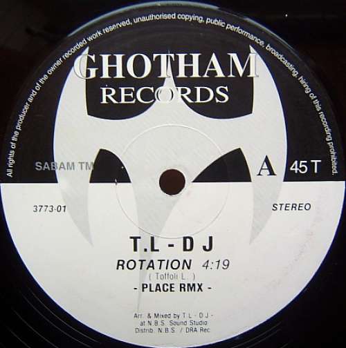 Cover T. L - D J - Rotation (12) Schallplatten Ankauf