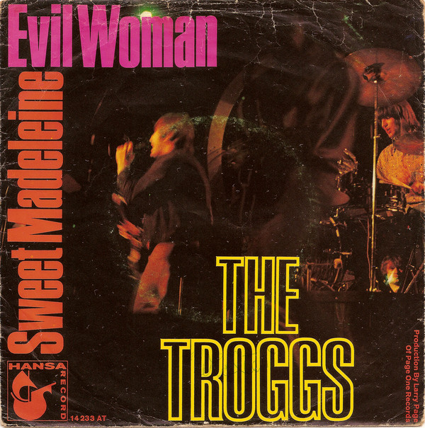 Cover The Troggs - Evil Woman / Sweet Madeleine (7, Single, Mono) Schallplatten Ankauf