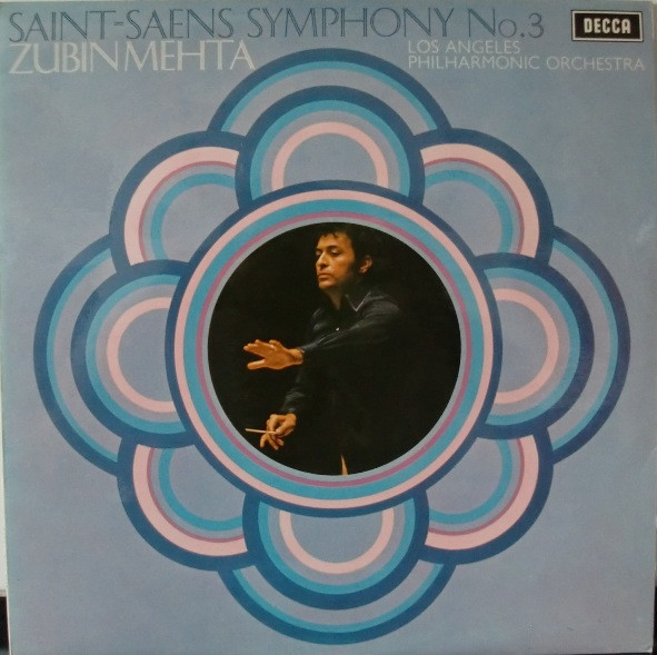 Cover Saint-Saëns*, Zubin Mehta, Los Angeles Philharmonic Orchestra - Symphony No. 3 (LP) Schallplatten Ankauf
