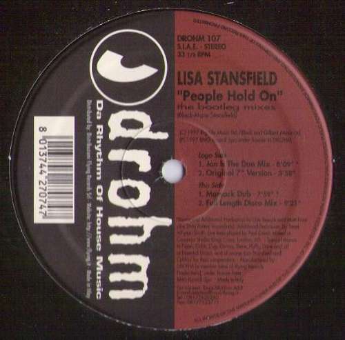 Cover Lisa Stansfield vs The Dirty Rotten Scoundrels* - People Hold On (The Bootleg Mixes) (12) Schallplatten Ankauf