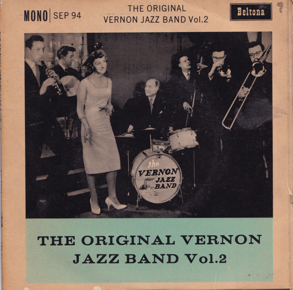 Cover The Original Vernon Jazz Band - The Original Vernon Jazz Band, Volume 2 (7, EP, Mono) Schallplatten Ankauf
