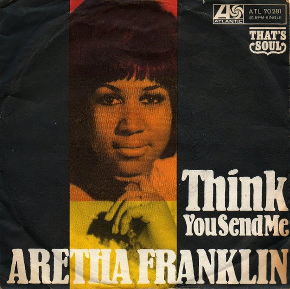 Cover Aretha Franklin - Think (7, Single) Schallplatten Ankauf