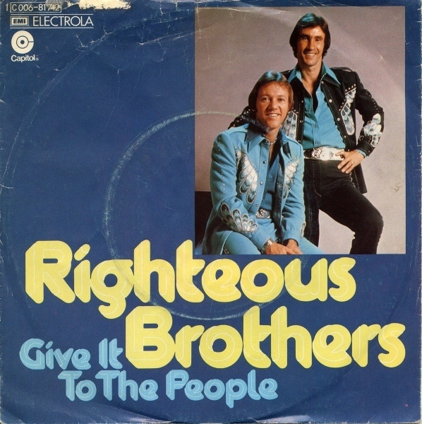 Cover Righteous Brothers* - Give It To The People (7, Single) Schallplatten Ankauf