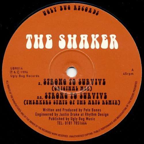 Cover The Shaker - Strong To Survive (12) Schallplatten Ankauf