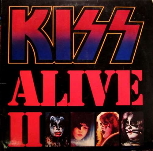 Cover Kiss - Alive II (2xLP, Album, Gat) Schallplatten Ankauf