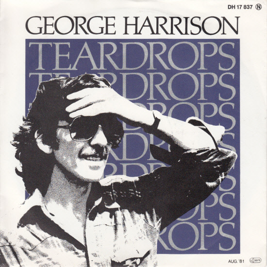 Cover George Harrison - Teardrops (7, Single) Schallplatten Ankauf