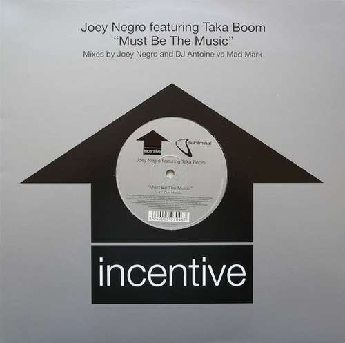 Cover Joey Negro Featuring Taka Boom - Must Be The Music (12) Schallplatten Ankauf
