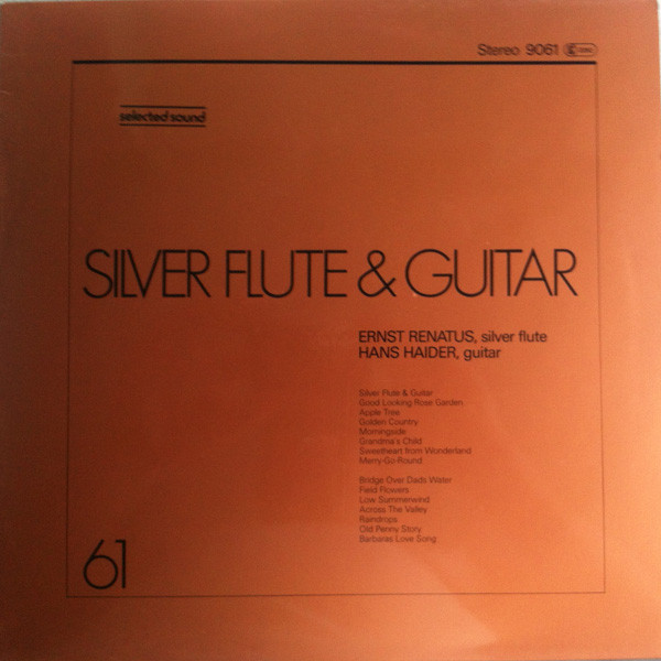 Cover Ernst Renatus / Hans Haider - Silver Flute & Guitar (LP) Schallplatten Ankauf