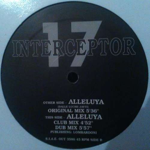 Cover Interceptor 17 - Alleluya (12) Schallplatten Ankauf