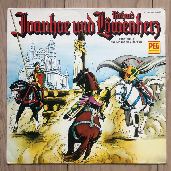 Cover Peter Folken, Sir Walter Scott - Ivanhoe Und Richard Löwenherz (LP, RE) Schallplatten Ankauf