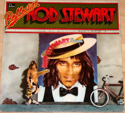 Cover Rod Stewart - Reflection (LP, Comp) Schallplatten Ankauf