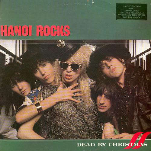 Cover Hanoi Rocks - Dead By Christmas (2xLP, Comp + Flexi, 7, S/Sided, Ltd, Cle) Schallplatten Ankauf