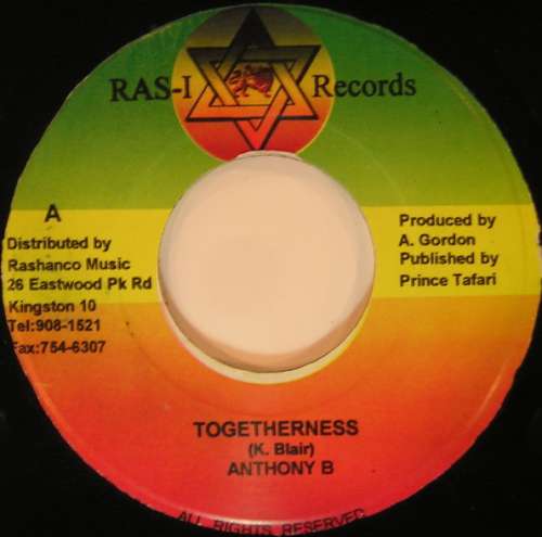 Bild Anthony B - Togetherness (7) Schallplatten Ankauf