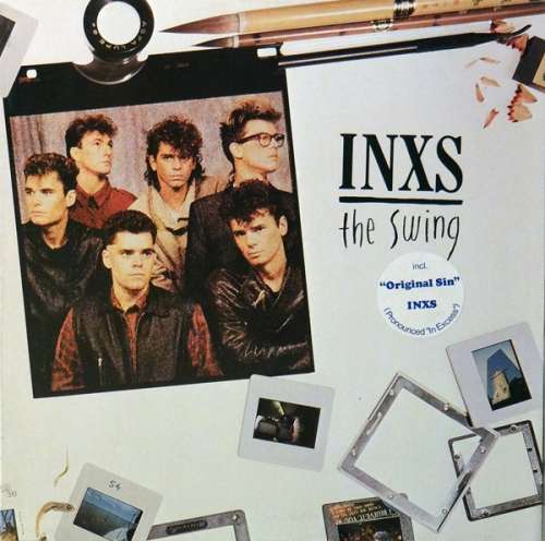 Cover INXS - The Swing (LP, Album, Blu) Schallplatten Ankauf