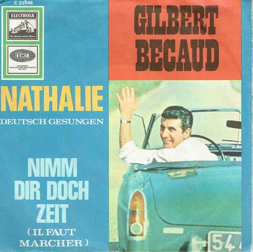 Cover Gilbert Becaud* - Nathalie / Nimm Dir Doch Zeit (7, Single) Schallplatten Ankauf