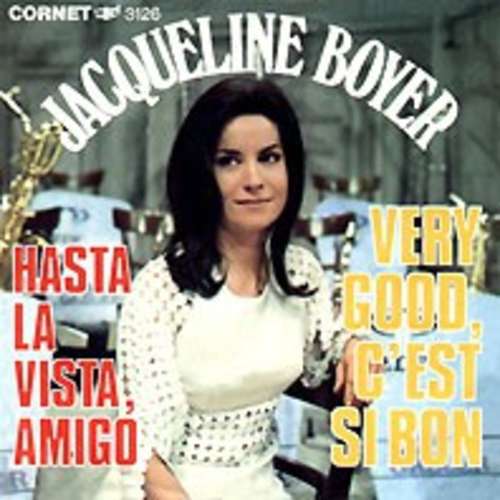 Cover Jacqueline Boyer - Very Good, C'est Si Bon / Hasta La Vista, Amigo (7, Single) Schallplatten Ankauf