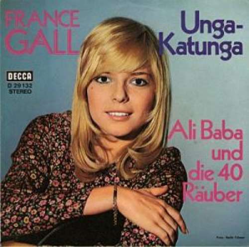 Cover France Gall - Unga-Katunga  (7, Single) Schallplatten Ankauf