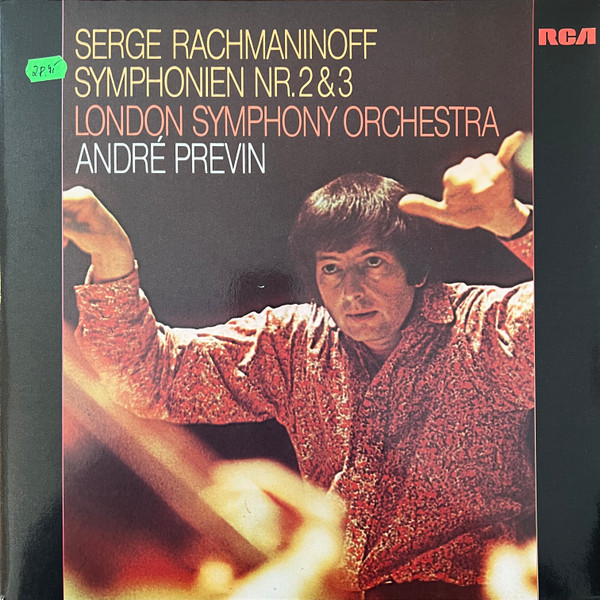 Cover Serge Rachmaninoff*, André Previn, The London Symphony Orchestra - Symphonien Nr. 2 & 3 (2xLP, Gat) Schallplatten Ankauf