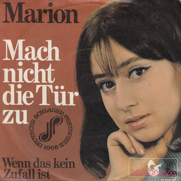 Cover Marion* - Mach Nicht Die Tür Zu  (7, Single) Schallplatten Ankauf
