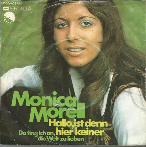 Cover Monica Morell - Hallo, Ist Denn Hier Keiner (7, Single) Schallplatten Ankauf
