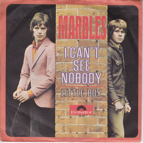 Cover Marbles (3) - I Can't See Nobody (7, Single, Mono) Schallplatten Ankauf