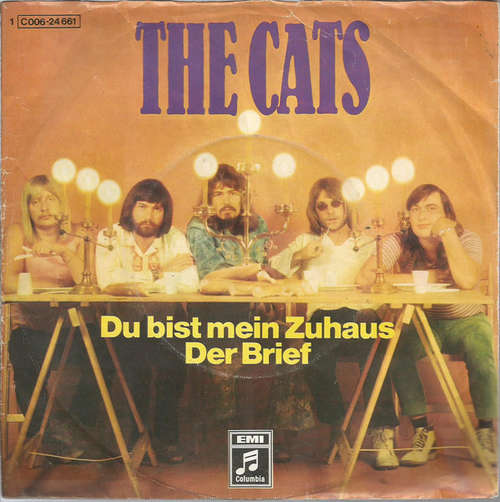 Cover The Cats - Du Bist Mein Zuhaus / Der Brief (7, Single) Schallplatten Ankauf