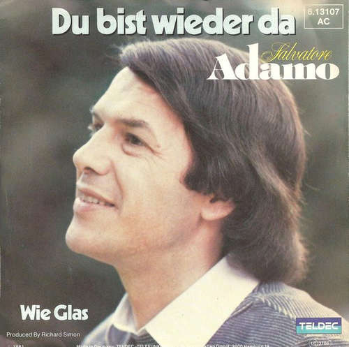 Bild Adamo - Du Bist Wieder Da (7, Single) Schallplatten Ankauf