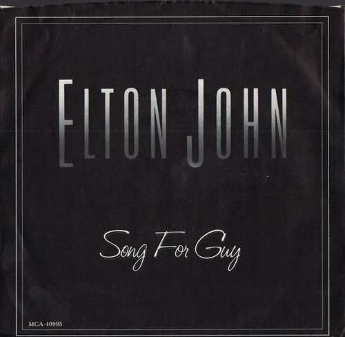 Cover Elton John - Song For Guy (7, Single, Pin) Schallplatten Ankauf