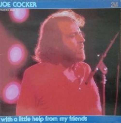 Cover Joe Cocker - With A Little Help From My Friends (His 23 Best Songs) (2xLP, Comp) Schallplatten Ankauf