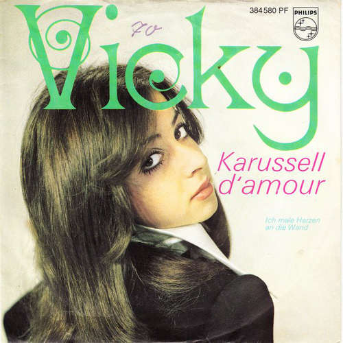 Cover Vicky* - Karussell D'Amour (7, Single, Mono) Schallplatten Ankauf