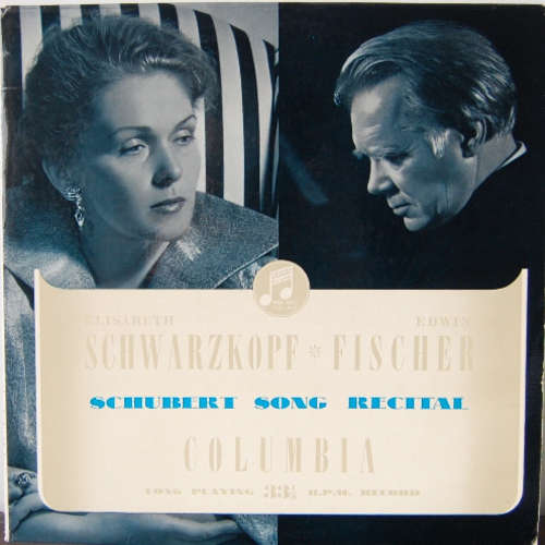Cover Schubert* - Elisabeth Schwarzkopf, Edwin Fischer - Schubert Song Recital (LP, Album) Schallplatten Ankauf