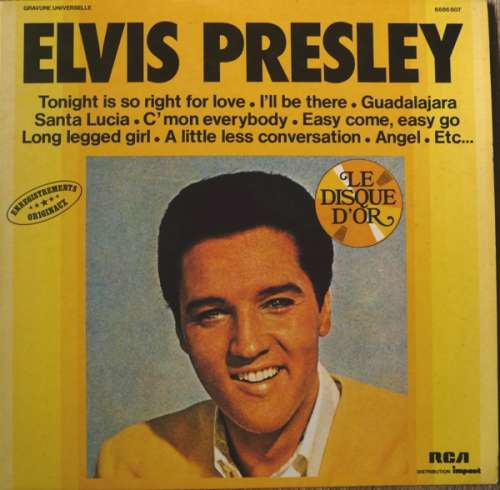 Cover Elvis Presley - Elvis Presley (LP, Comp, RE) Schallplatten Ankauf