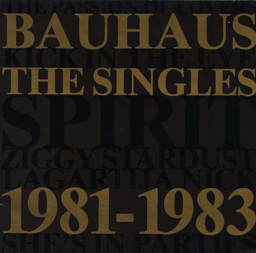 Cover Bauhaus - The Singles 1981-1983 (12, Comp) Schallplatten Ankauf