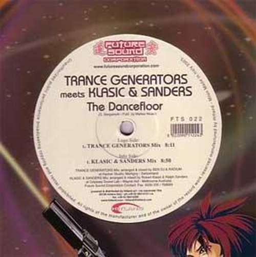 Cover Trance Generators Meets Klasic & Sanders - The Dancefloor (12) Schallplatten Ankauf