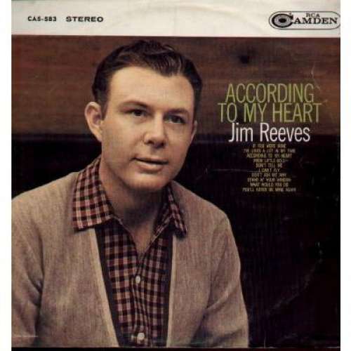 Cover Jim Reeves - According To My Heart (LP, Album) Schallplatten Ankauf