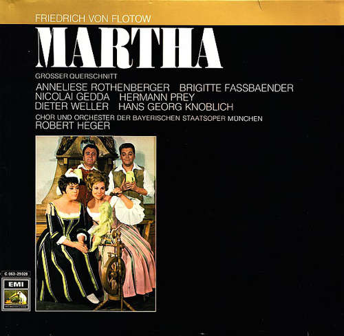 Cover Friedrich von Flotow - Martha (Grosser Querschnitt) (LP) Schallplatten Ankauf