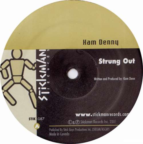 Cover Kam Denny - Strung Out (12) Schallplatten Ankauf