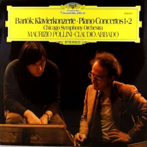 Cover Bartók* - Maurizio Pollini, Claudio Abbado, Chicago Symphony Orchestra, The - Klavierkonzerte • Piano Concertos 1 + 2 (LP, Album) Schallplatten Ankauf