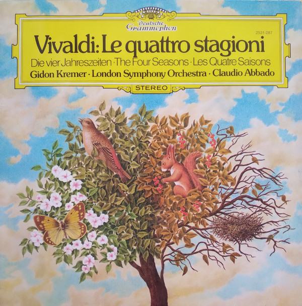 Cover Vivaldi* - Gidon Kremer, London Symphony Orchestra, Claudio Abbado - Le Quattro Stagioni (LP) Schallplatten Ankauf